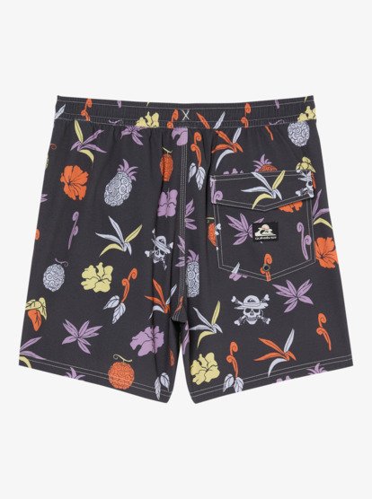One Piece Printed 16" - Swim Shorts for Men  EQYJV04260