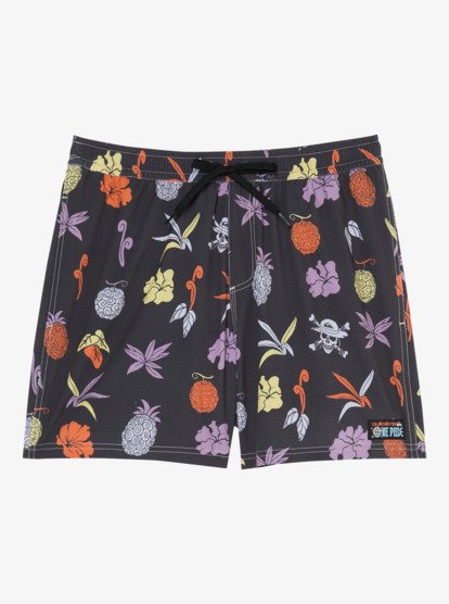 One Piece Printed 16" - Swim Shorts for Men  EQYJV04260