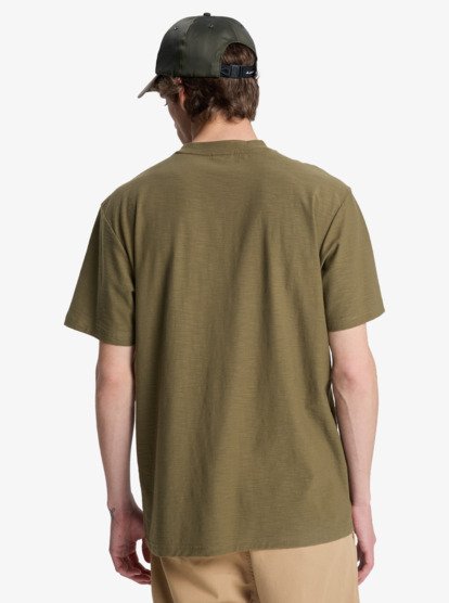 Slub Roundneck - Short Sleeve T-Shirt for Men  EQYKT04391
