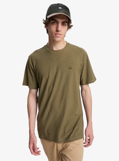 Slub Roundneck - Short Sleeve T-Shirt for Men  EQYKT04391