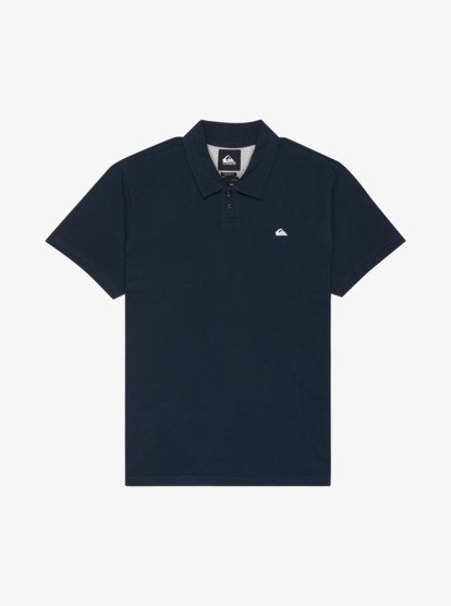 quiksilver, Mw Pique Polo - Polo de manga curta para homem, DARK NAVY (ktp0) Mw Pique Polo - Short Sleeve Polo Shirt for Men  EQYKT04392