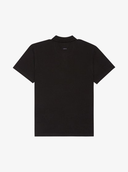 quiksilver, Mw Pique Polo - Kurzärmliges Polo-Hemd für Männer, BLACK (kvj0) Mw Pique Polo - Short Sleeve Polo Shirt for Men  EQYKT04392