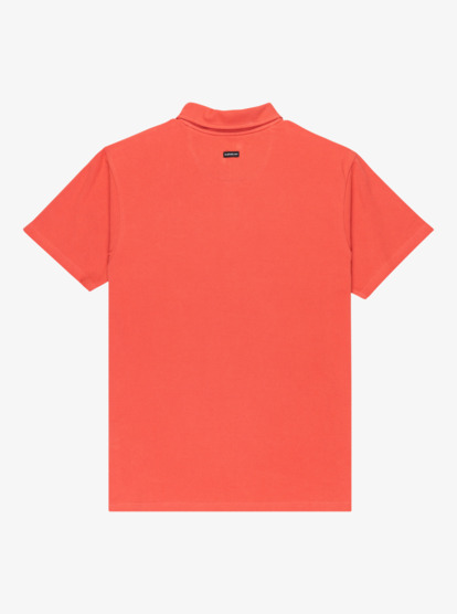 quiksilver, Mw Pique Polo - Polo à manches courtes pour Homme, MINERAL RED (mmz0) Mw Pique Polo - Short Sleeve Polo Shirt for Men  EQYKT04392