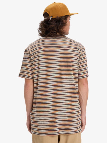 Onyx Striped - Short Sleeve T-Shirt for Men  EQYKT04393