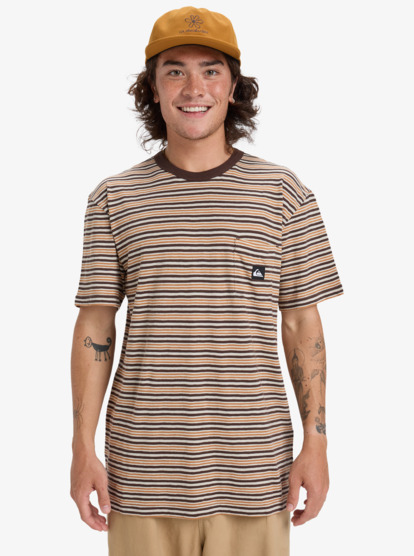 Onyx Striped - Short Sleeve T-Shirt for Men  EQYKT04393