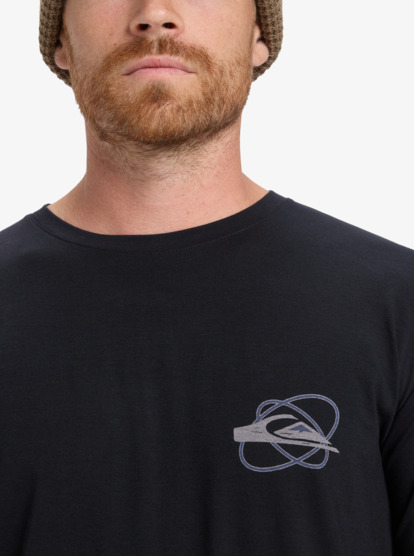 quiksilver, Coastal Run - Long Sleeve T-Shirt for Men, BLACK (kvj0) Coastal Run - Long Sleeve T-Shirt for Men  EQYKT04400