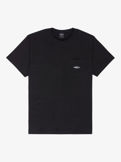 quiksilver, Diamond Pocket - Short Sleeve T-Shirt for Men, BLACK (kvj0) Diamond Pocket - Short Sleeve T-Shirt for Men  EQYKT04407