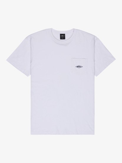 quiksilver, Diamond Pocket - T-Shirt für Männer, WHITE (wbb0) Diamond Pocket - Short Sleeve T-Shirt for Men  EQYKT04407