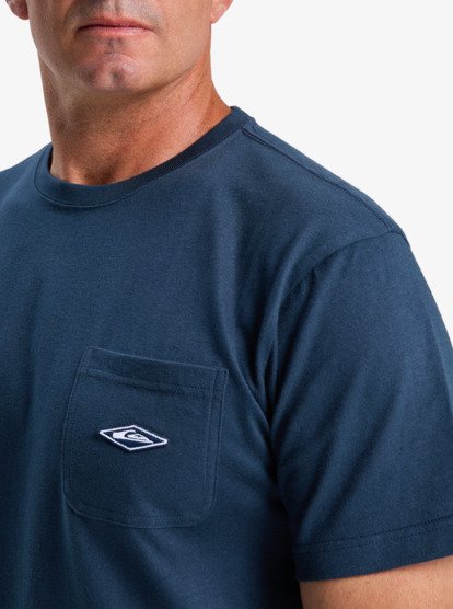 quiksilver, Diamond Pocket - Maglietta a maniche corte da Uomo, DARK NAVY (ktp0) Diamond Pocket - Short Sleeve T-Shirt for Men  EQYKT04407
