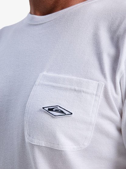 quiksilver, Diamond Pocket - T-Shirt für Männer, WHITE (wbb0) Diamond Pocket - Short Sleeve T-Shirt for Men  EQYKT04407