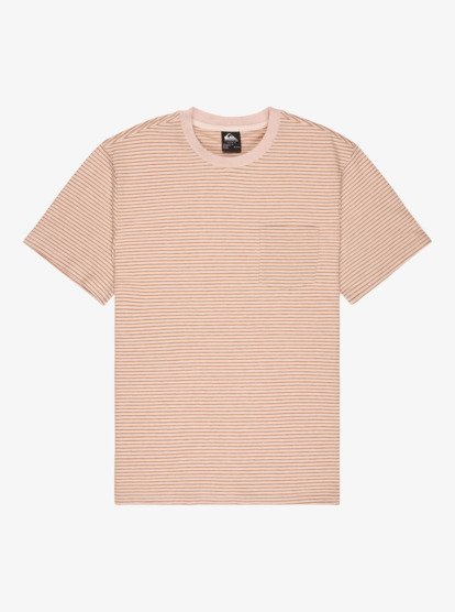 Lopaz Striped Pocket - Short Sleeve T-Shirt for Men  EQYKT04414