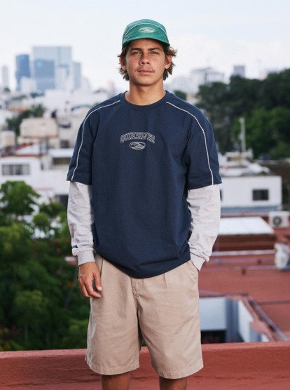 Noya Double Layer - Long Sleeve T-Shirt for Men  EQYKT04418