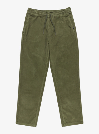 quiksilver, Taxer Regular Cord - Trousers for Men, GRAPE LEAF (cre0) Taxer Regular Cord - Trousers for Men  EQYNP03315