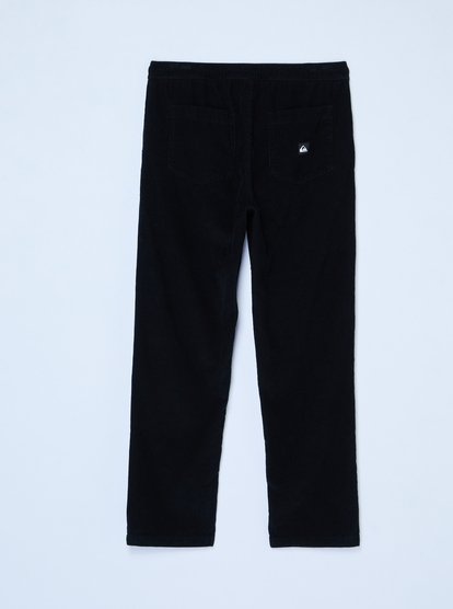 quiksilver, Taxer Regular Cord - Broek voor Heren, BLACK (kvj0) Taxer Regular Cord - Trousers for Men  EQYNP03315