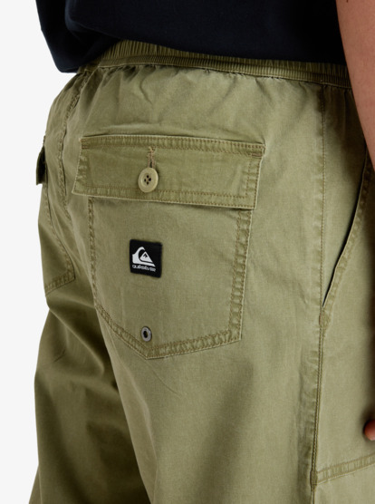 quiksilver, Taxer Fatigue - 5-Pocket Shorts for Men, ALOE (tmz0) Taxer Fatigue - 5-Pocket Shorts for Men  EQYNP03323