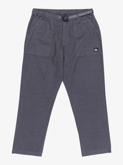 quiksilver, Double Crown - Elastic Waist Pants for Men, INDIA INK (ksh0) Double Crown - Elastic Waist Pants for Men  EQYNP03326