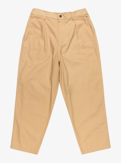 quiksilver, Urban Chill - Pantalon large à taille élastique pour Homme, CORNSTALK (ckk0) Urban Chill - Elasticated Cargo Shorts for Men  EQYNP03327