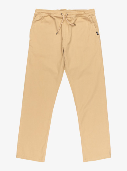 quiksilver, Taxer Regular Twill - Elasticated Cargo Trousers for Men, KHAKI (cjz0) Taxer Regular Twill - Elasticated Cargo Trousers for Men  EQYNP03328