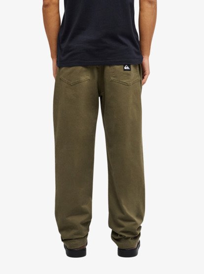 Taxer Regular Twill - Elasticated Cargo Trousers for Men  EQYNP03328