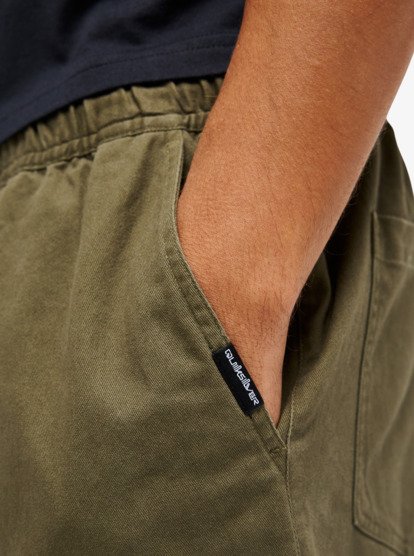 Taxer Regular Twill - Elasticated Cargo Trousers for Men  EQYNP03328