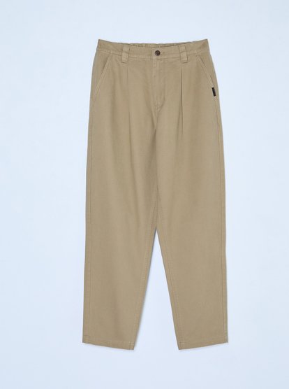 quiksilver, Diamond Pleated - Pantalon à plis pour Homme, ELMWOOD (tmp0) Diamond Pleated - Pleated Trousers for Men  EQYNP03330