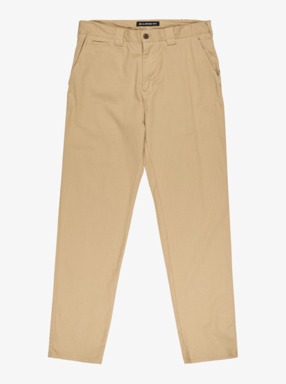 quiksilver, Union Straight Tappered - Pantalon pour Homme, KHAKI (cjz0) Union Straight Tappered - Trousers for Men  EQYNP03331