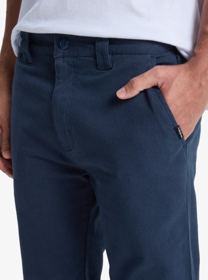 quiksilver, Union Straight Tappered - Pantalon pour Homme, DARK NAVY (ktp0) Union Straight Tappered - Trousers for Men  EQYNP03331