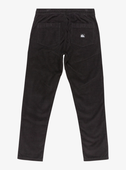 quiksilver, Taxer Straight Cord - Pantalon en velours côtelé pour Homme, BLACK (kvj0) Taxer Straight Cord - Trousers for Men  EQYNP03332