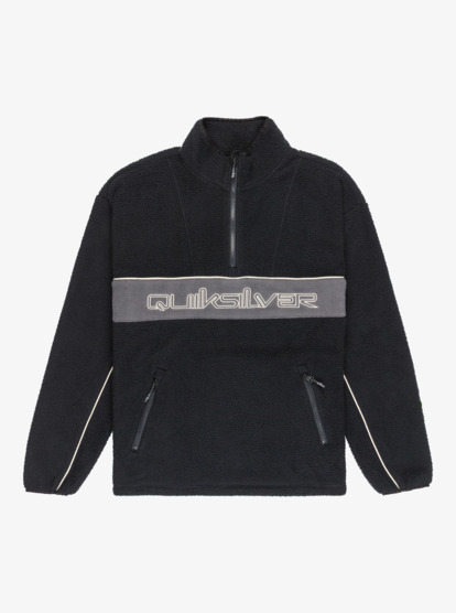 quiksilver, Omni Sherpa Hz - Polaire technique à col zippé pour Homme, BLACK (kvj0) Omni Sherpa Hz - Half-Zip Technical Fleece for Men  EQYPF03064