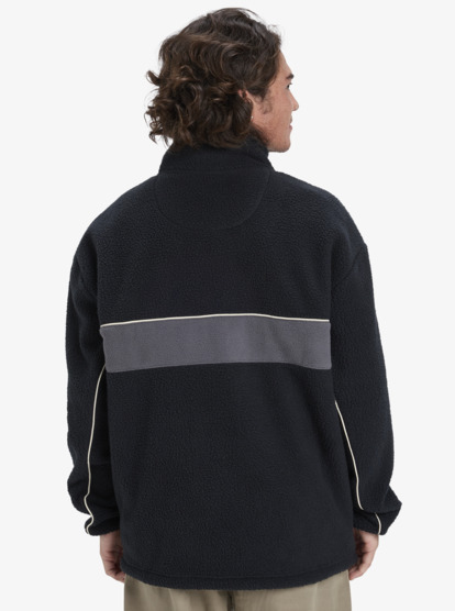 quiksilver, Omni Sherpa Hz - Polaire technique à col zippé pour Homme, BLACK (kvj0) Omni Sherpa Hz - Half-Zip Technical Fleece for Men  EQYPF03064