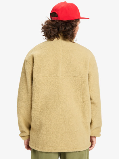 quiksilver, Clean Coast - Polaire zippée pour Homme, SPONGE (tkp0) Clean Coast - Full Zip Fleece for Men  EQYPF03066