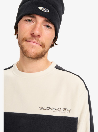 quiksilver, High Altitude - "Crew Fleece for Men, TRUE BLACK (kvj0) High Altitude - "Crew Fleece for Men  EQYPF03069