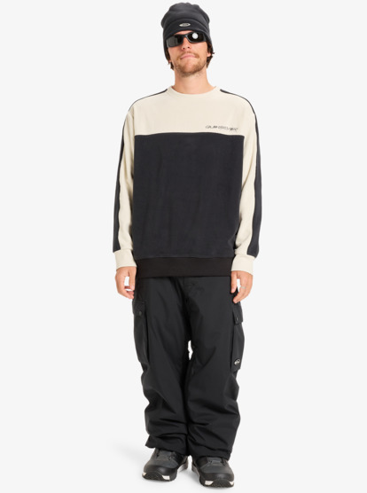 quiksilver, High Altitude - "Crew Fleece for Men, TRUE BLACK (kvj0) High Altitude - "Crew Fleece for Men  EQYPF03069
