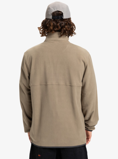 quiksilver, No Destination - Polaire zippée pour Homme, FALLEN ROCK (tzc0) No Destination - "Full Zip Fleece for Men  EQYPF03071