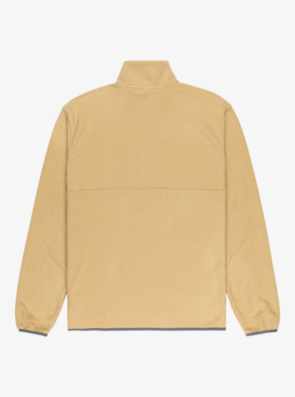quiksilver, No Destination Hs - "Half Opening With Snaps Micro Fleece for Men, SPONGE (tkp0) No Destination Hs - "Half Opening With Snaps Micro Fleece for Men  EQYPF03072