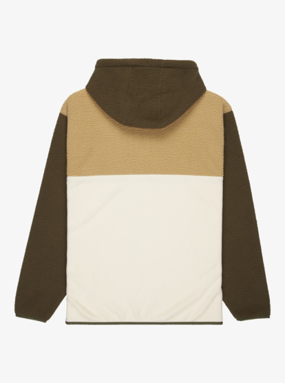 quiksilver, Ocean View Mix Up - Technisch fleece met capuchon voor Heren, GRAPE LEAF (cre0) Ocean View Mix Up - Hooded Technical Fleece for Men  EQYPF03073
