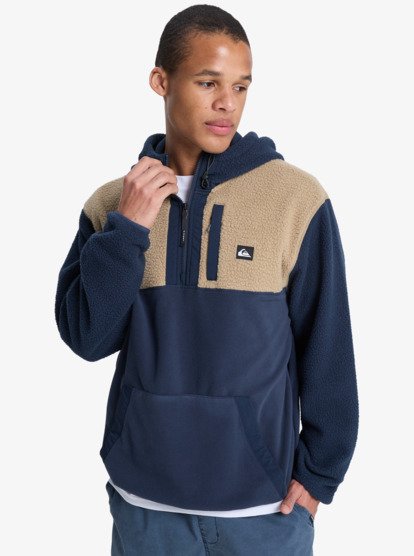 Ocean View Mix Up - Hooded Technical Fleece for Men  EQYPF03073