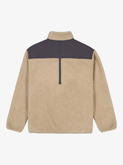 quiksilver, Shallow Water - Sherpa jas met rits voor Heren, FALLEN ROCK (tzc0) Shallow Water - Full Zip Sherpa Jacket for Men  EQYPF03076