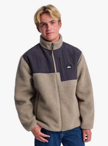 Shallow Water - Full Zip Sherpa Jacket for Men  EQYPF03076