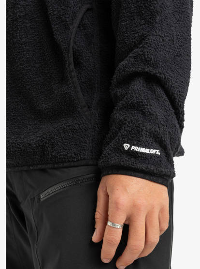 quiksilver, Warm Up - Polaire technique à capuche pour Homme, BLACK (kvj0) Warm Up - Hooded Technical Fleece for Men  EQYPF03079