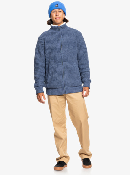 Boketto - Men's zip-up sweater with fleece lining  EQYSW03315