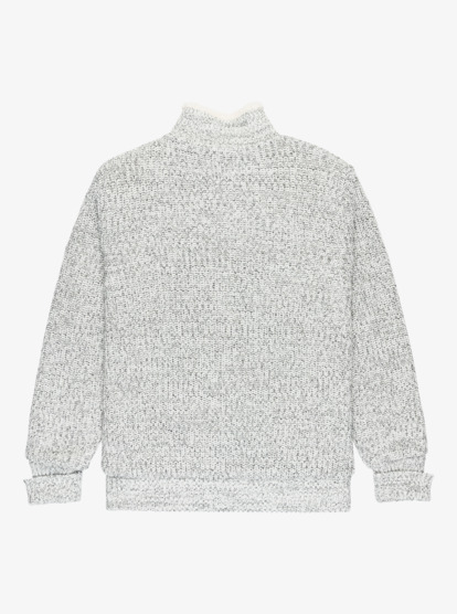 quiksilver, Boketto - Full Zip Lined Sweater for Men, LIGHT GREY HEATHER (sjsh) Boketto - Full Zip Lined Sweater for Men  EQYSW03324