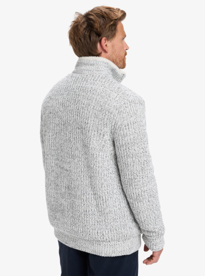 Boketto - Full Zip Lined Sweater for Men  EQYSW03324