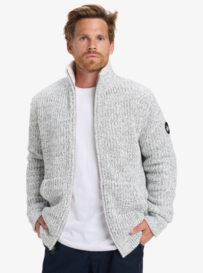 Boketto - Full Zip Lined Sweater for Men  EQYSW03324