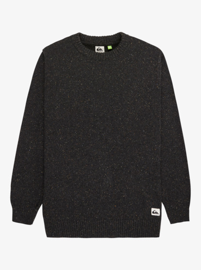 quiksilver, Slow Song Neppy - Pull pour Homme, TARMAC (kta0) Slow Song Neppy - Jumper for Men  EQYSW03325