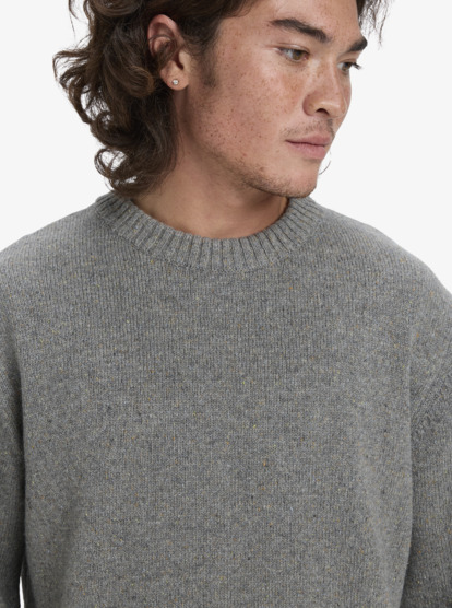 quiksilver, Slow Song Neppy - Pull pour Homme, MOONSTRUCK (sfq0) Slow Song Neppy - Jumper for Men  EQYSW03325