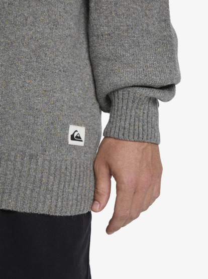 quiksilver, Slow Song Neppy - Pull pour Homme, MOONSTRUCK (sfq0) Slow Song Neppy - Jumper for Men  EQYSW03325