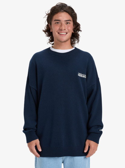 Devils Jacquard Logo - Crew Neck Sweater for Men  EQYSW03333
