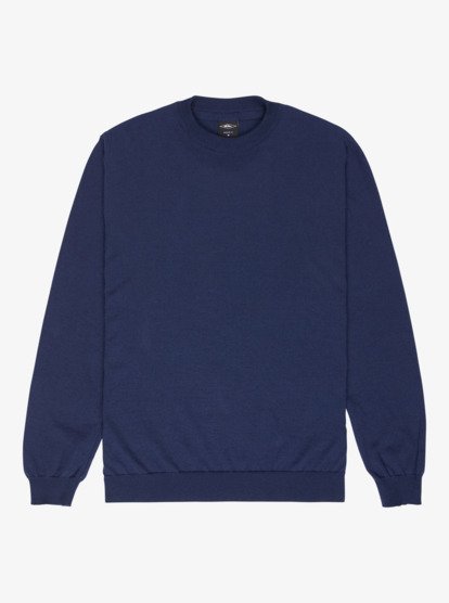 quiksilver, Diamond - Long Sleeve Knitted Jumper for Men, DARK NAVY (ktp0) Diamond - Long Sleeve Knitted Jumper for Men  EQYSW03334