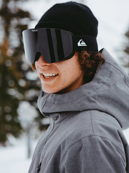 Blacked out ski goggles on sale